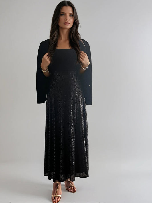 Chic pleated skirt