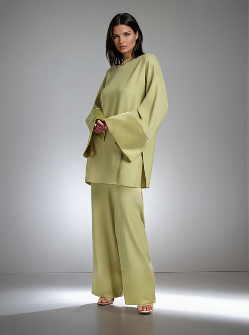 Twinset Dames – Pistache – Tuniek & Broek